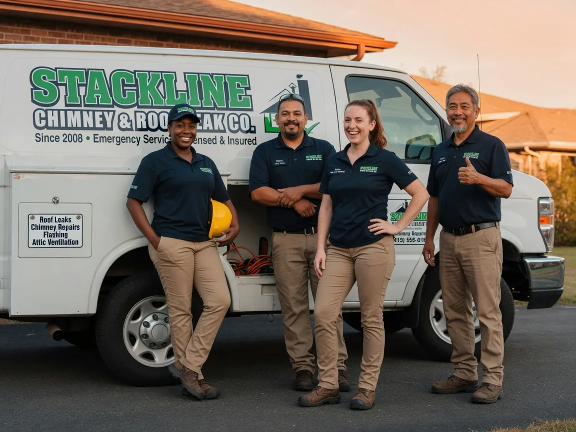 Chimney flashing repair company in Freedom, OK